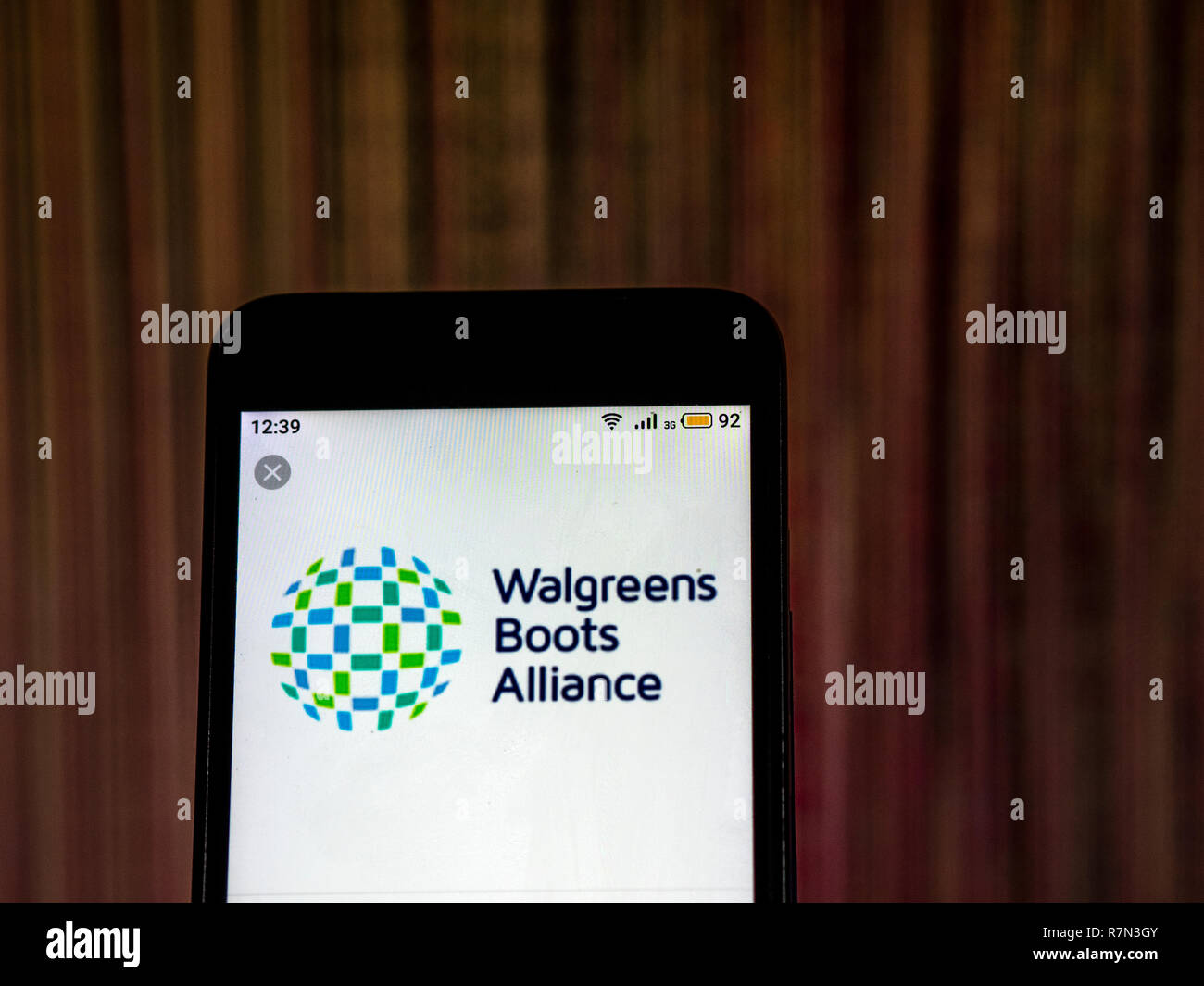 Walgreens Boots Alliance Retail pharmacy company logo seen