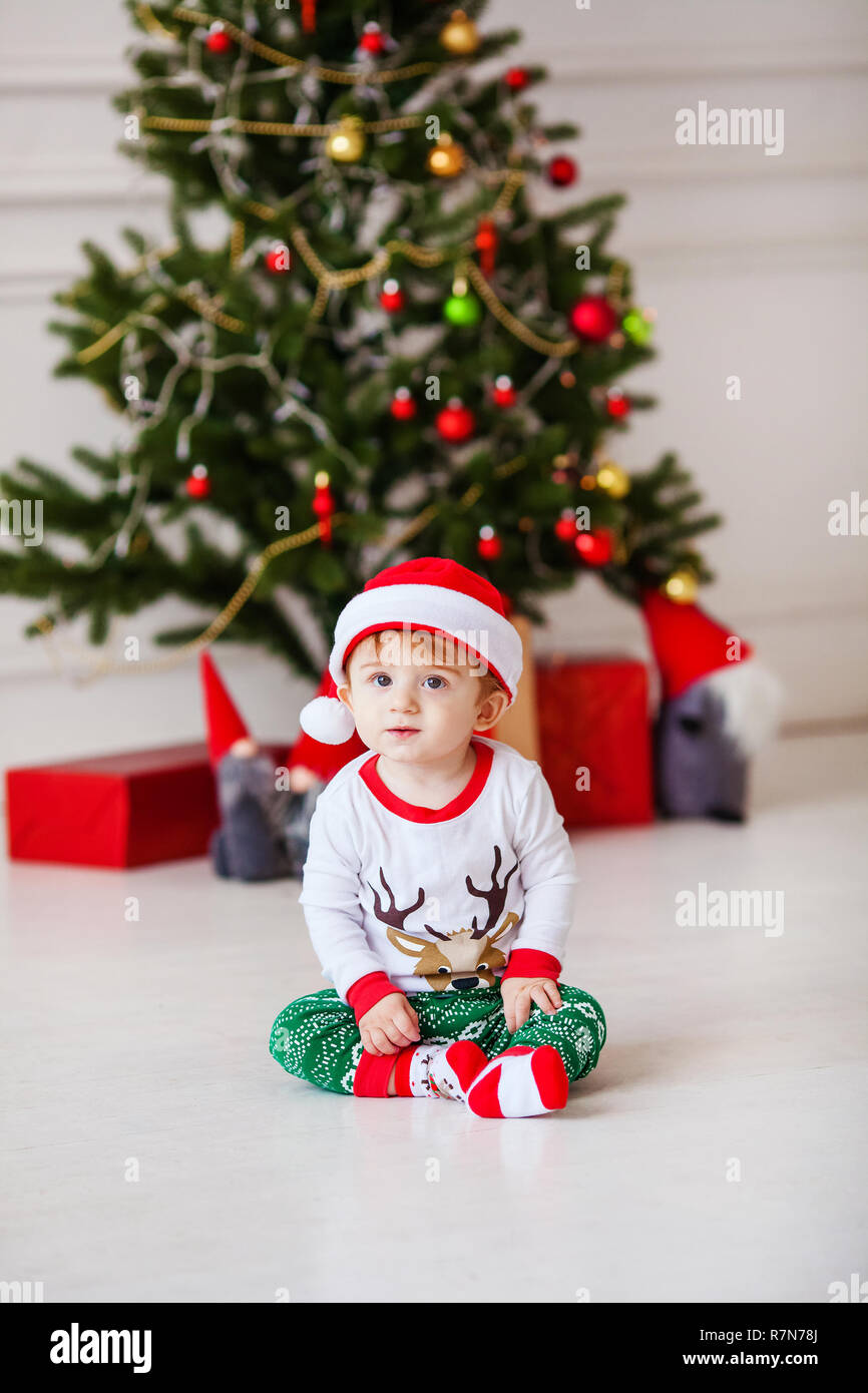 Santa baby pjs hotsell
