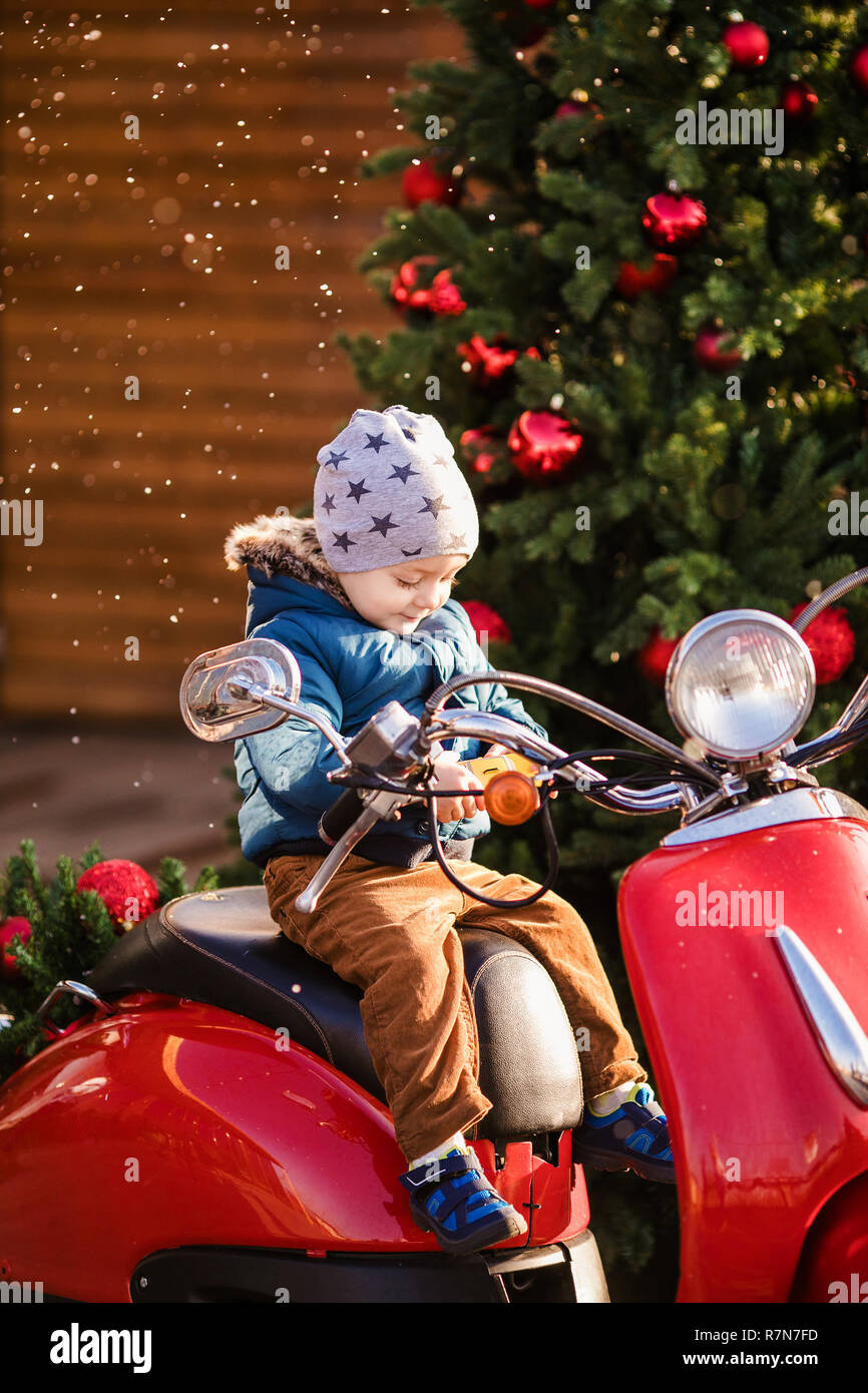 little baby motorcycle