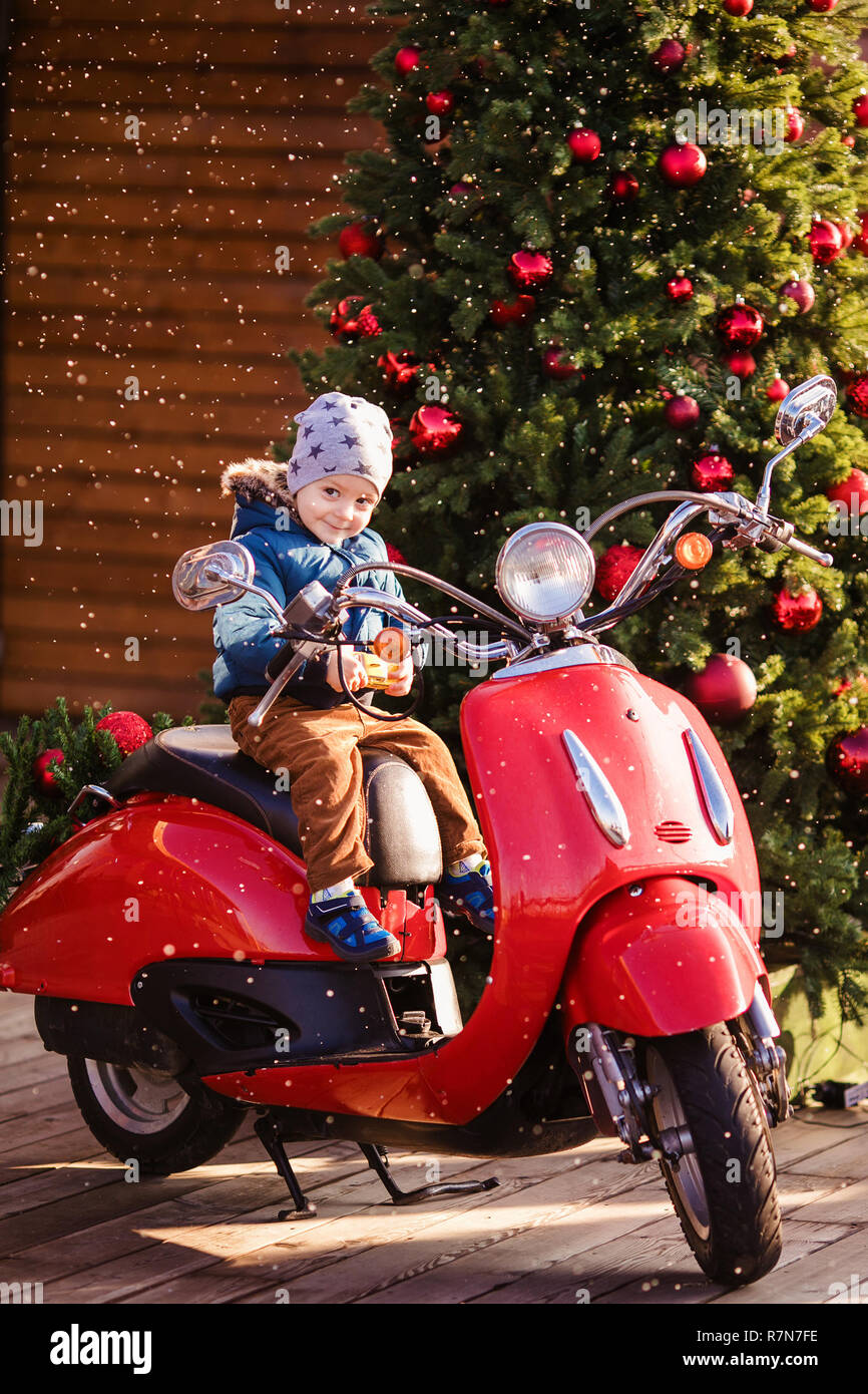 little baby motorcycle