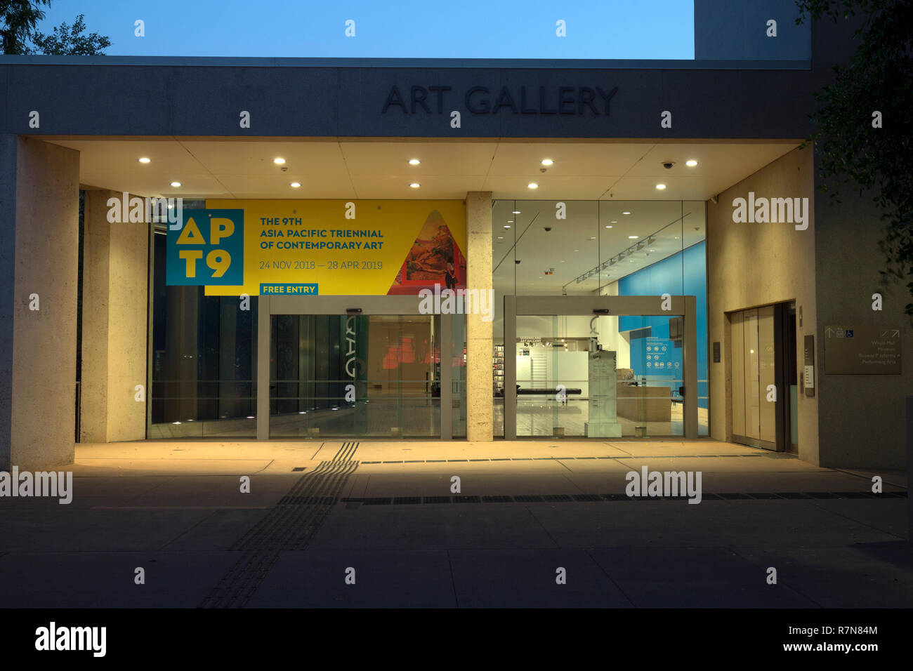 Queensland Art Gallery, South Bank, Brisbane, Queensland, Australia