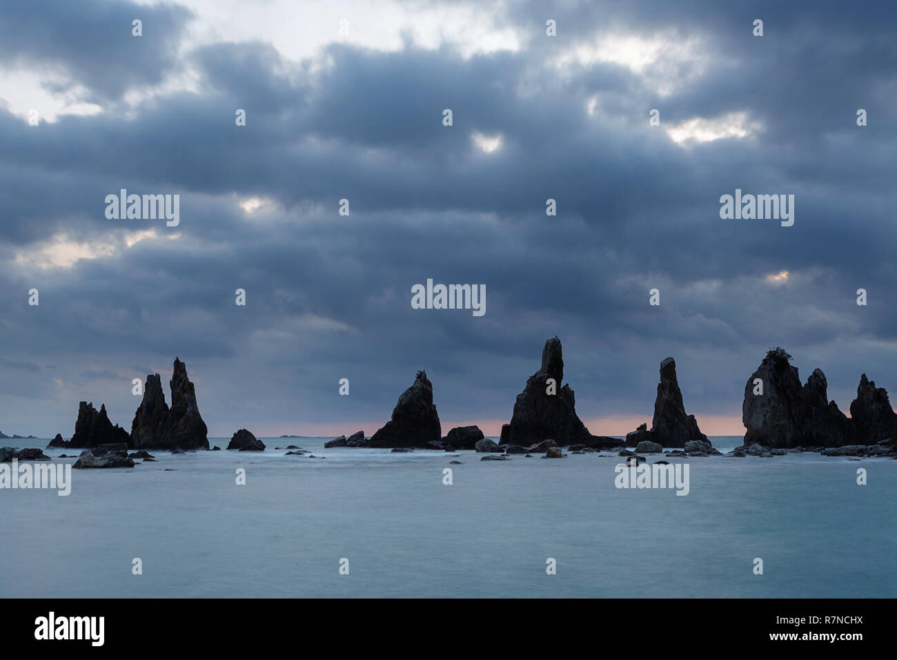 Hashigui iwa rocks hi-res stock photography and images - Alamy