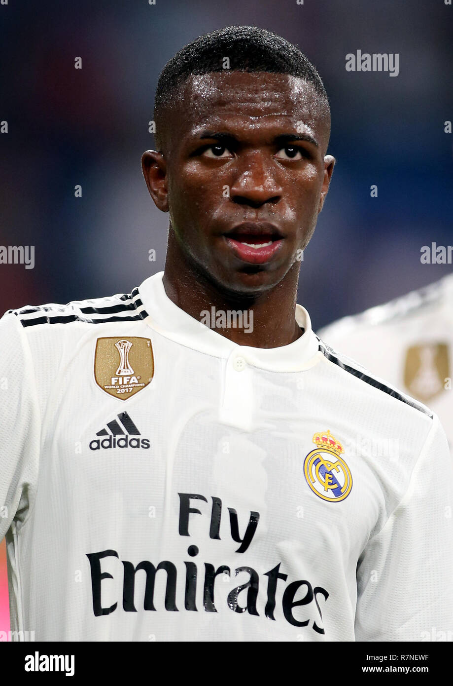 Cubeta Matemático Parcial Spain - La Liga Santander 2018-2019 / ( Real Madrid C.F. ) - Vinicius Jose  Paixao de Oliveira Junior " Vinicius Junior Stock Photo - Alamy