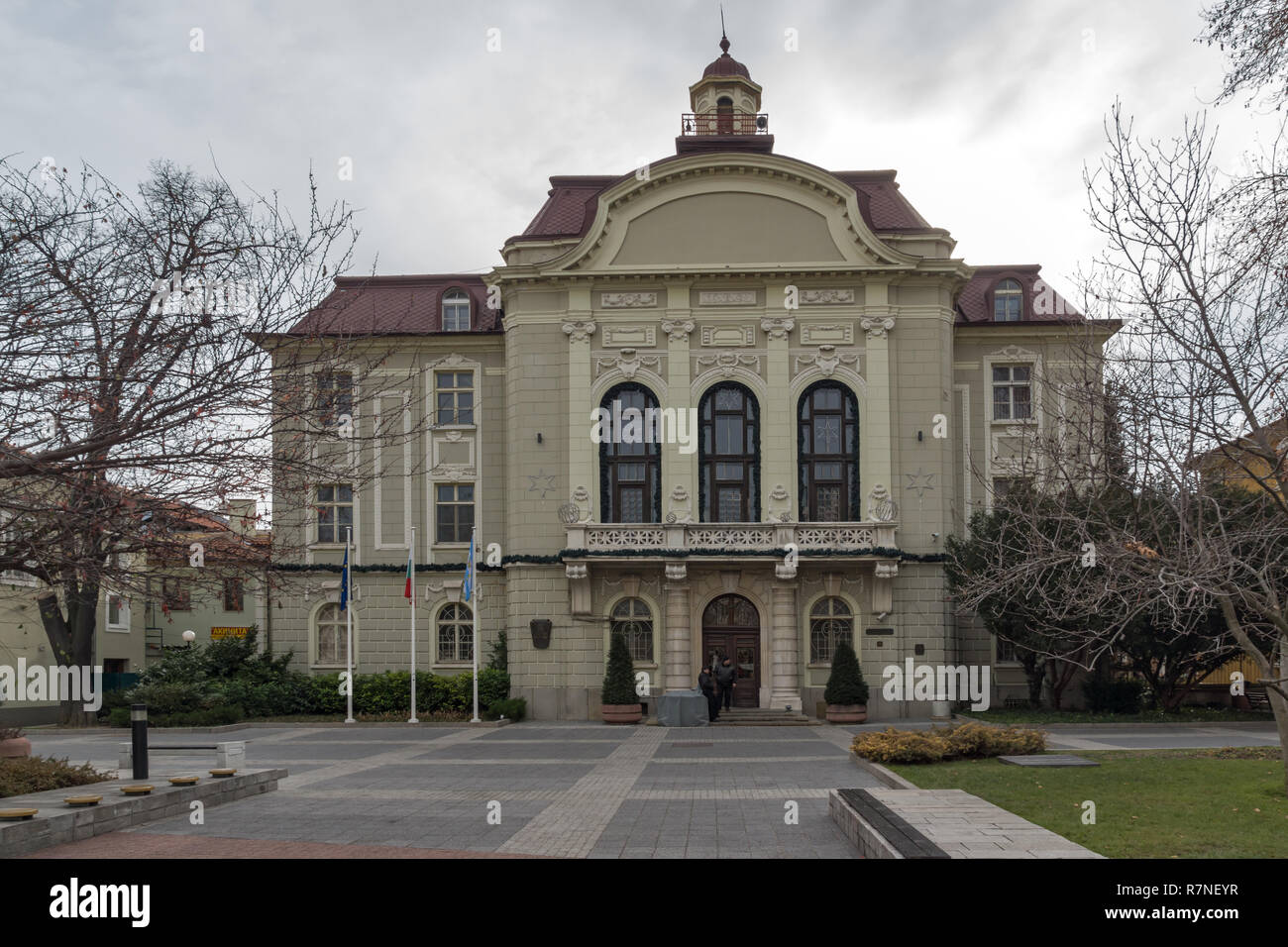 Plovdiv Bulgaria December 30 2016 Building Of City Hall