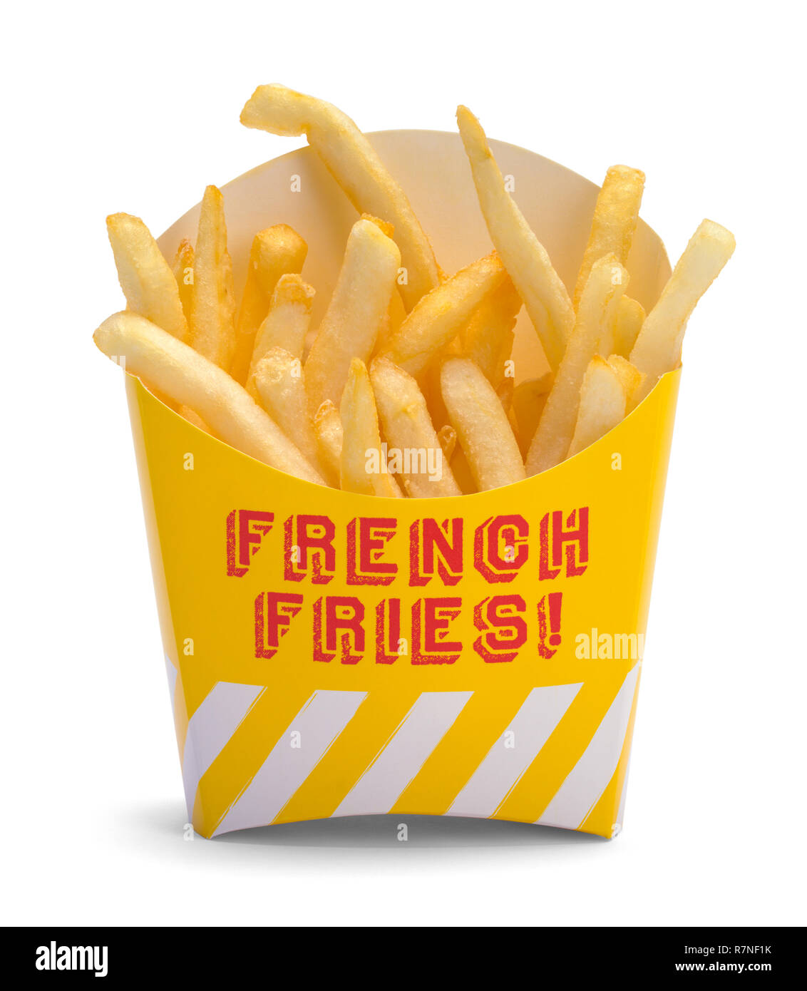 Disposable Kraft Paper French Fries Cones With Dipping Sauce Compartment