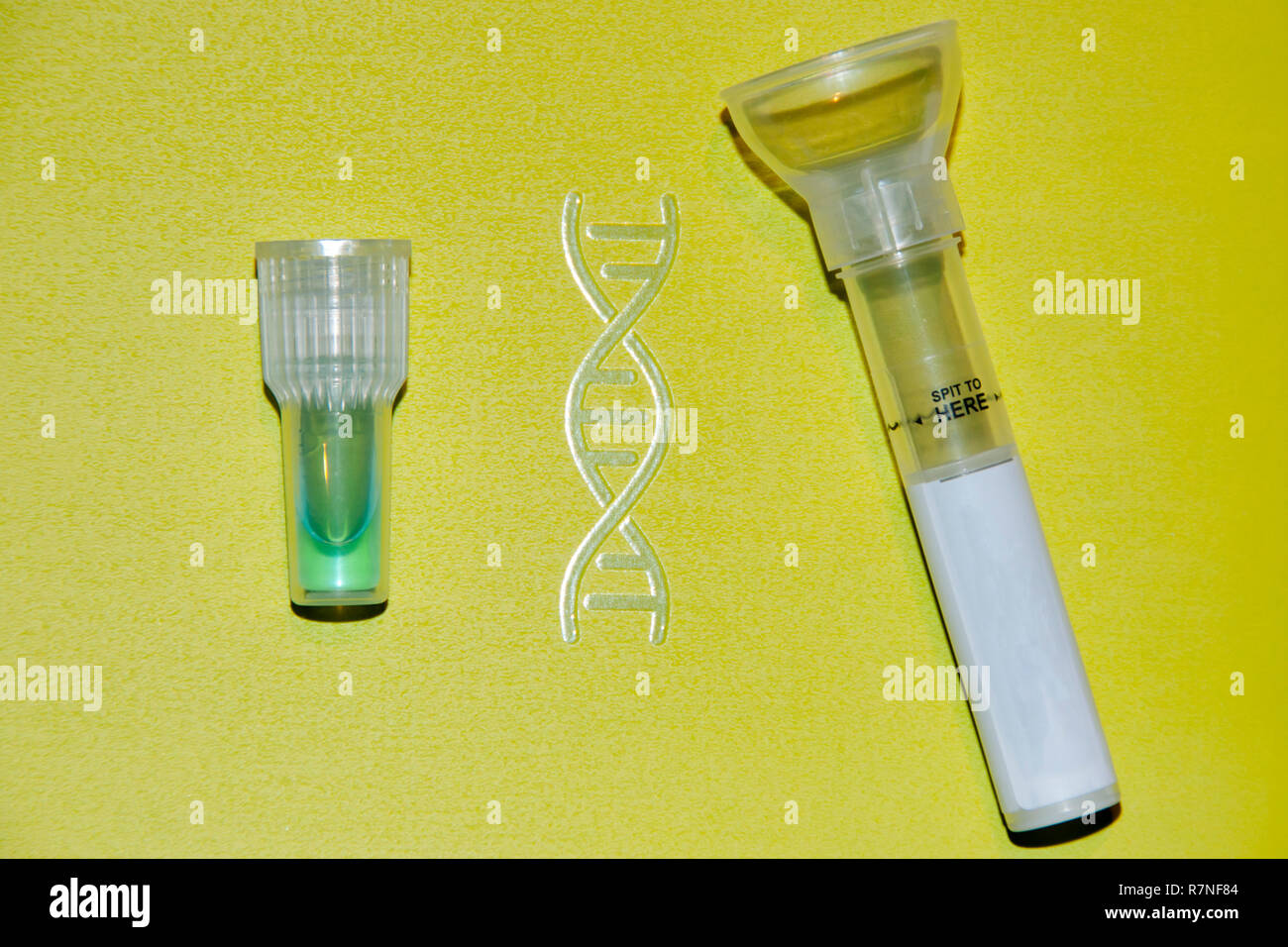 DNA Kit Set for Individual Use Stock Photo