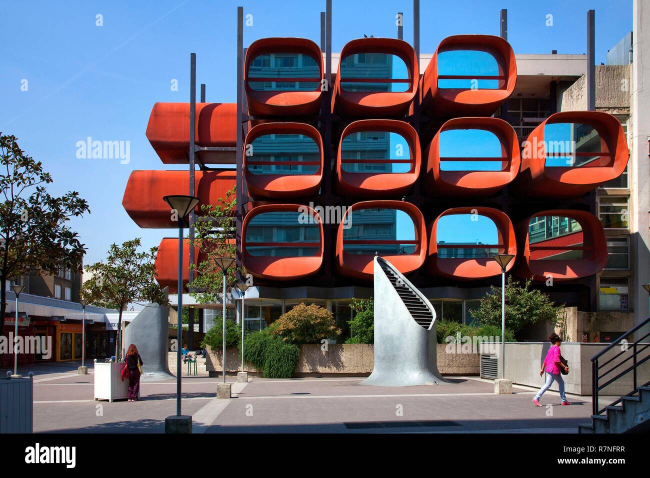 France, Seine Saint Denis, Montreuil, conservatoire Stock Photo Alamy