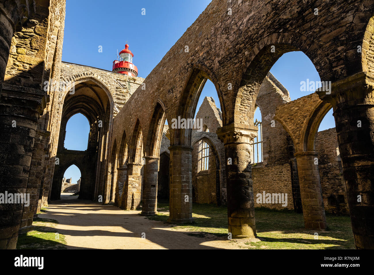 Abbey of saint mathieu de fine terre hi-res stock photography and ...