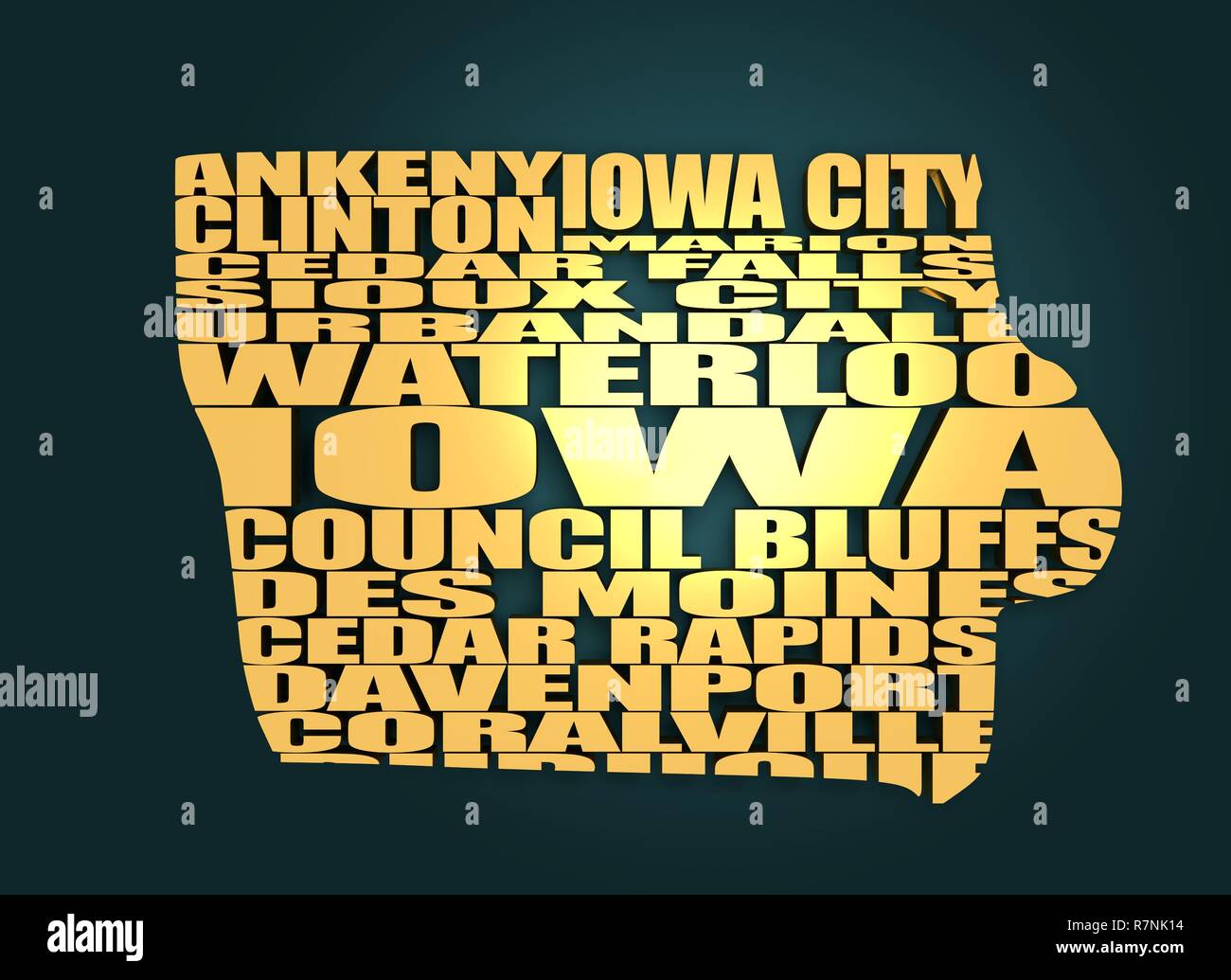Map of coralville hi-res stock photography and images - Alamy