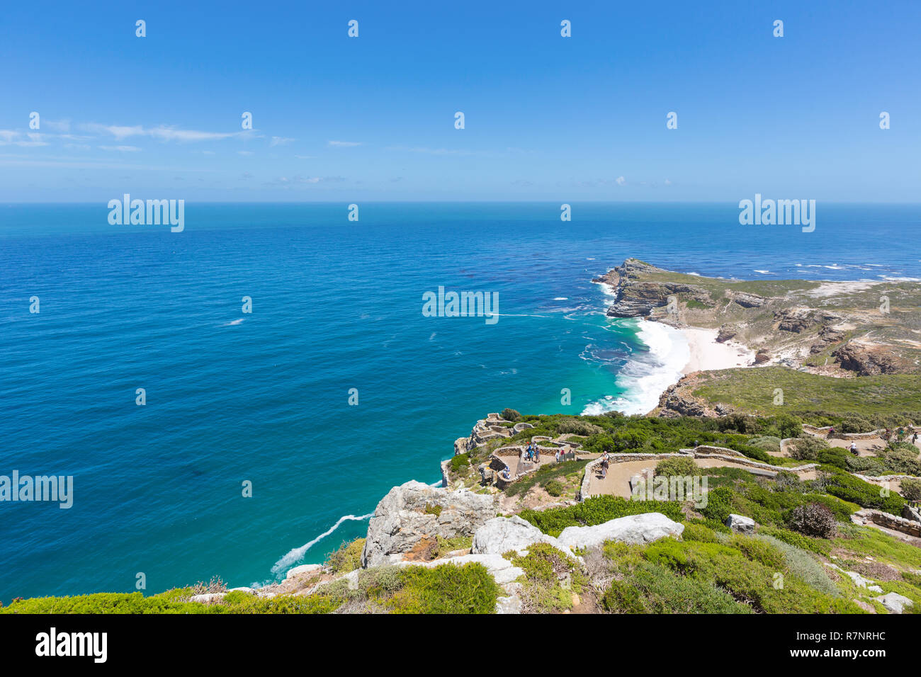 Looking out over the ocean at Cape Point Stock Photo - Alamy