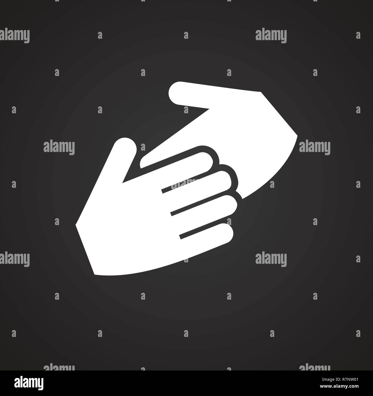 Shaking hands icon hi-res stock photography and images - Page 6 - Alamy