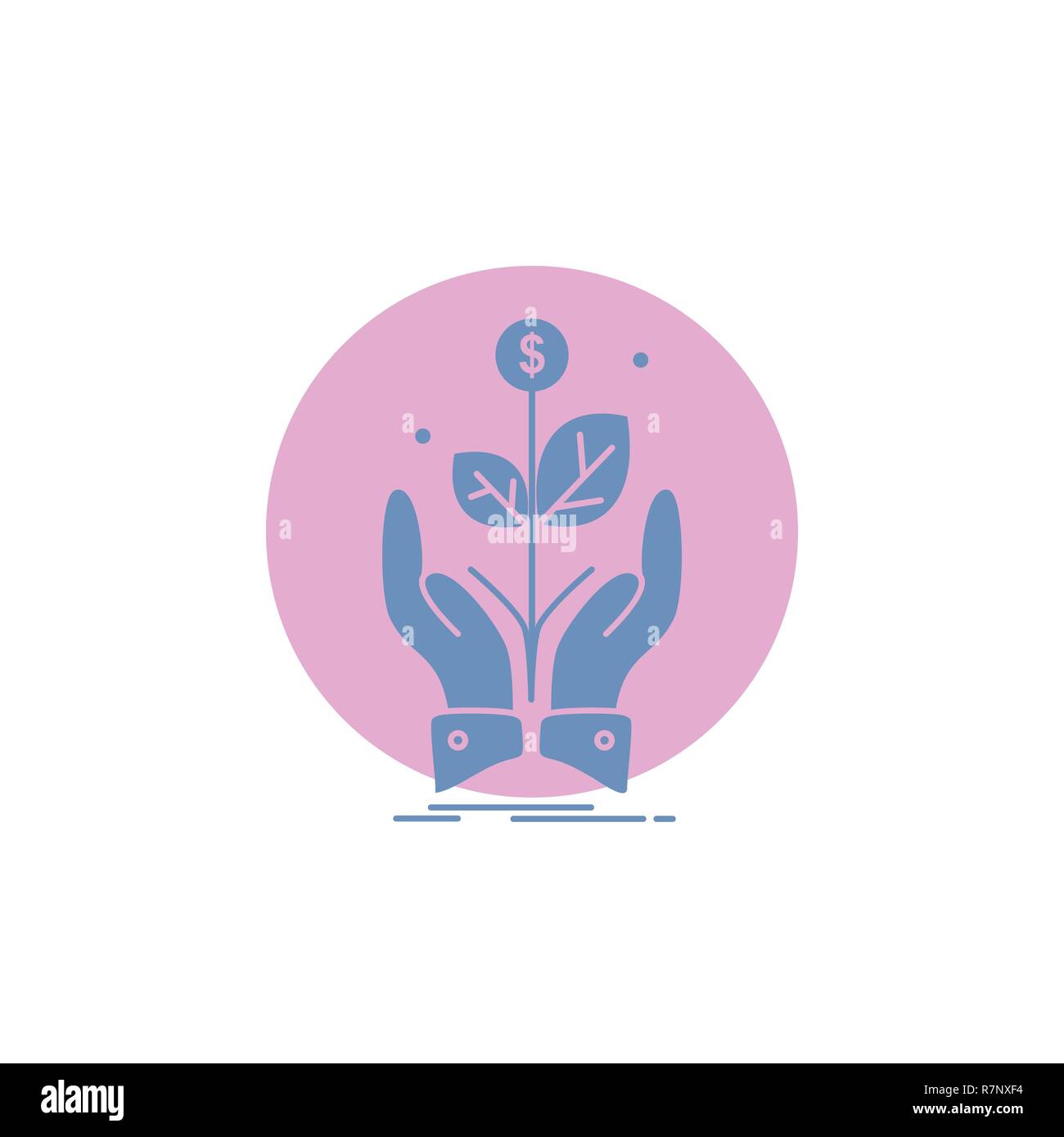 business, company, growth, plant, rise Glyph Icon Stock Vector Image ...