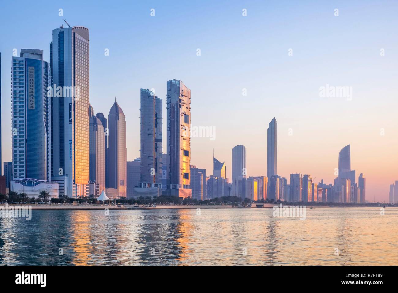 United Arab Emirates, Abu Dhabi, Al Zahiyah district Stock Photo
