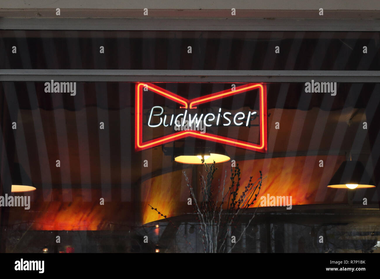Budweiser sign hi-res stock photography and images - Page 2 Budweiser sign hi-res stock photography and images - Page 2