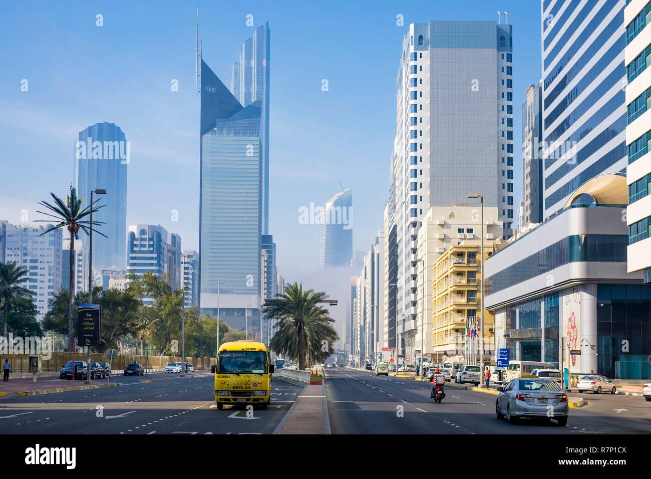 United Arab Emirates, Abu Dhabi, Al Danah district, Khalifa Bin Zayed