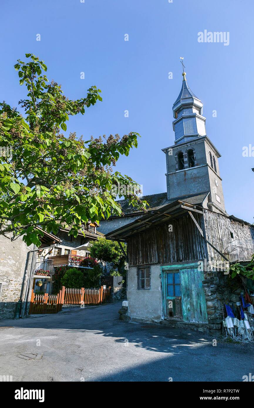 France, Haute Savoie, Yvoire, labelled Les Plus Beaux Villages de