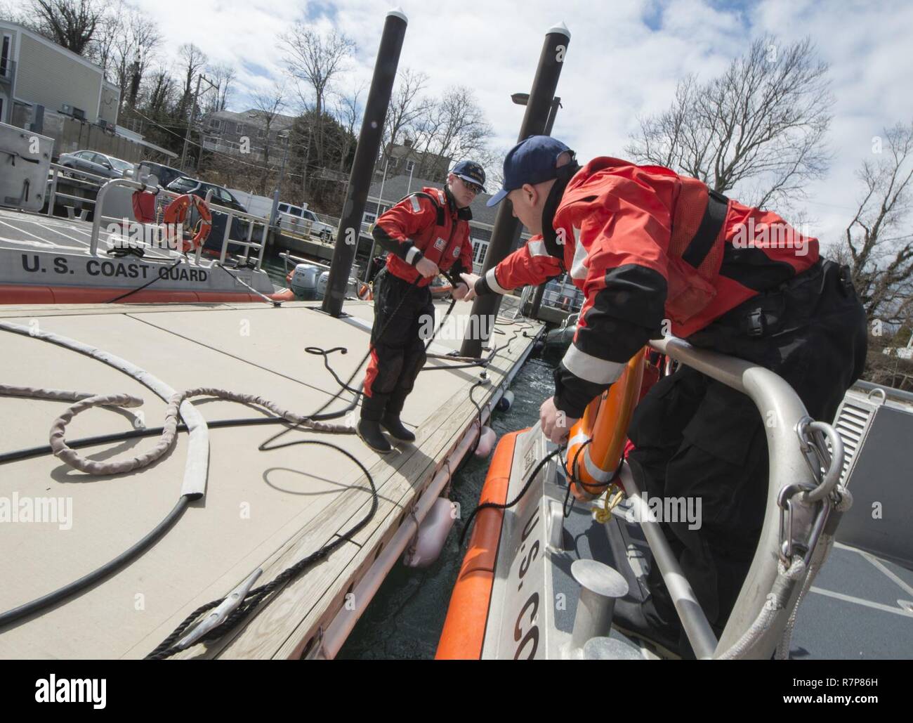 Us coast guard air stations High Resolution Stock Photography and