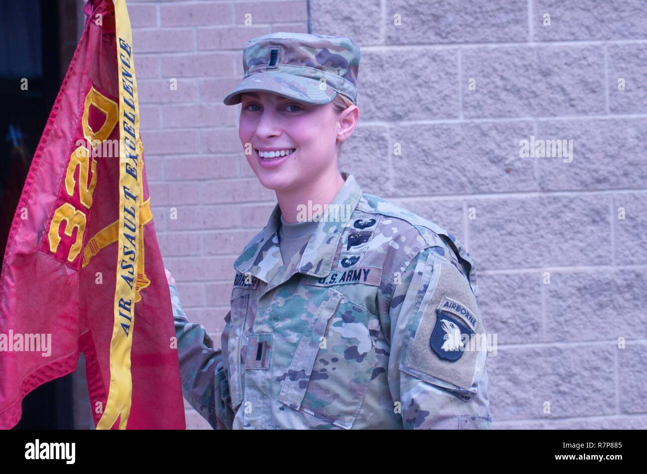 U.S Army 1st Lt. Austen Boroff, platoon leader, Battery C, 1st Battalion, 320th Field Artillery