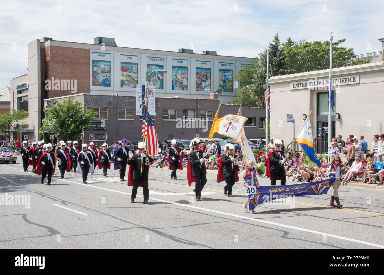 Knights Of Columbus Parade High Resolution Stock Photography And Images Alamy