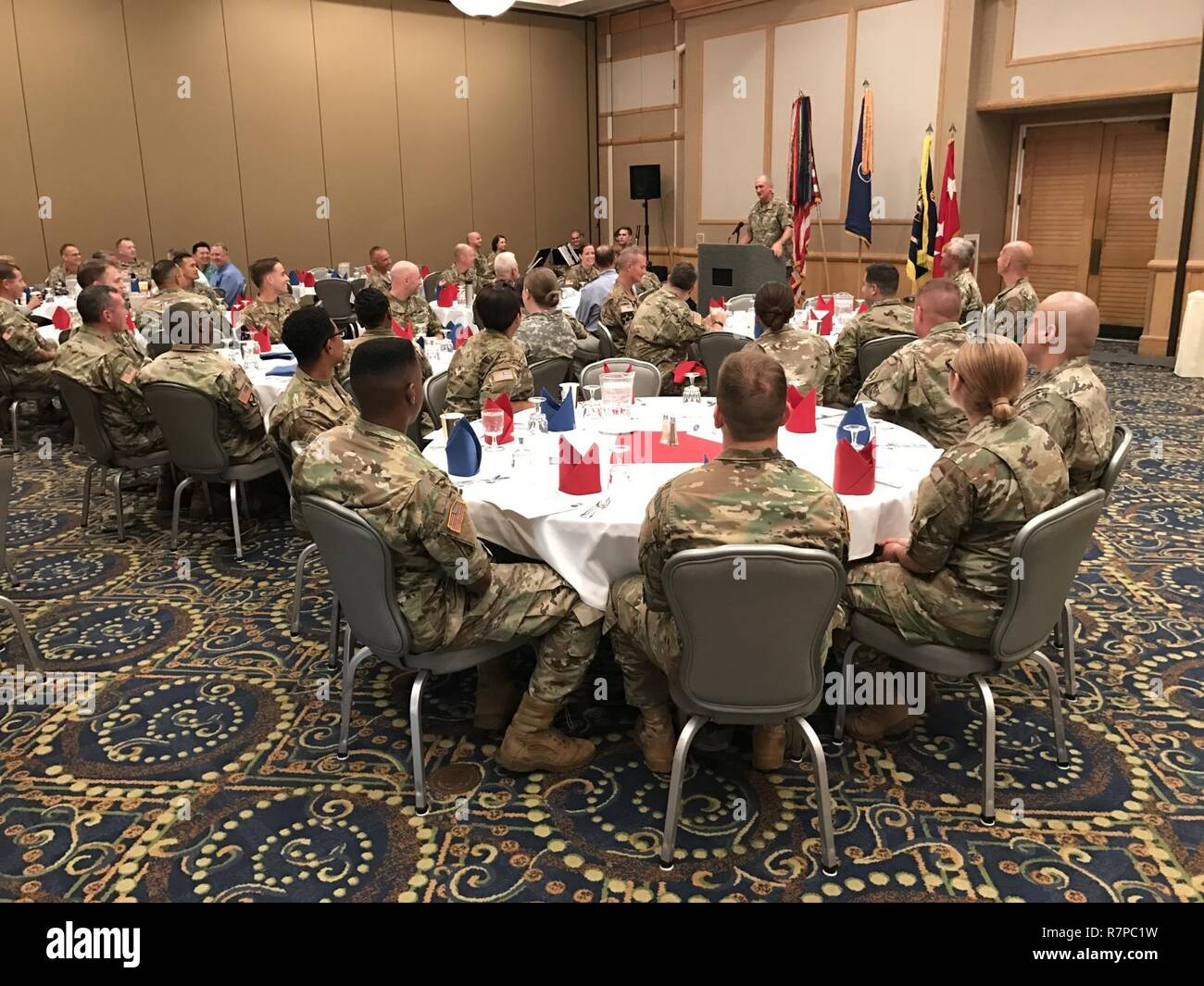 Fort Shafter Soldiers Attending A Prayer Breakfast Hosted By U S