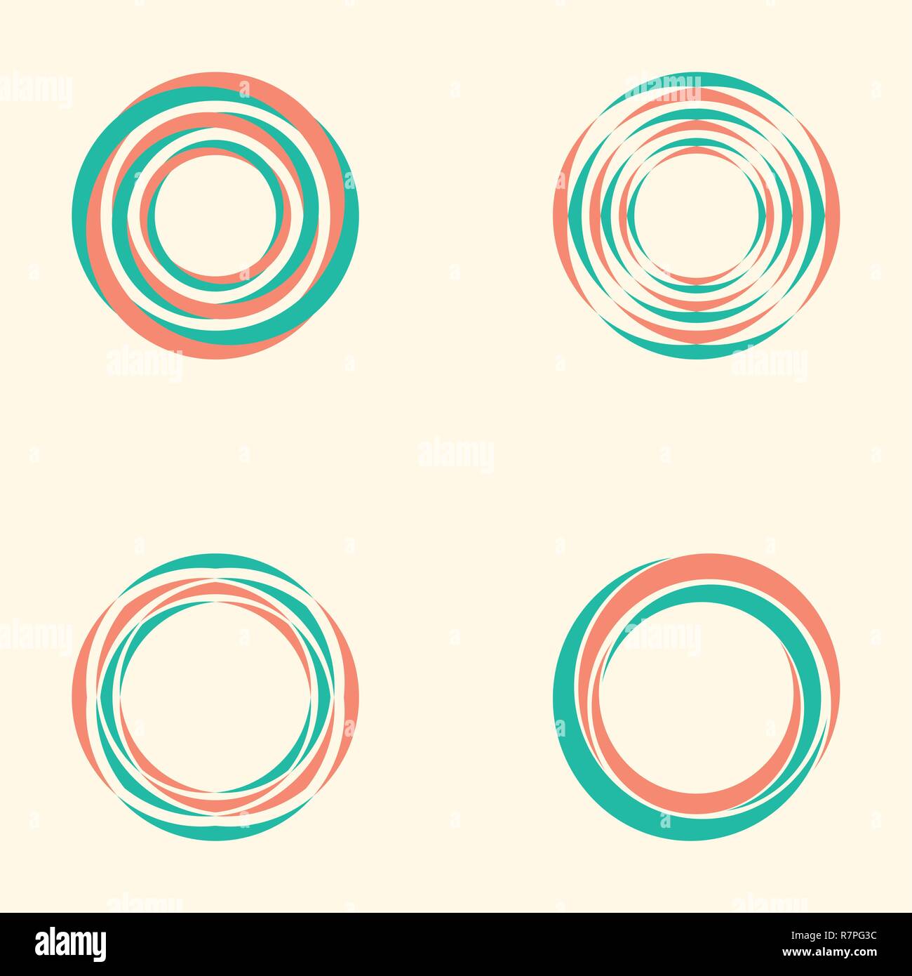 logos and badges template vector design elements, Vector design ...