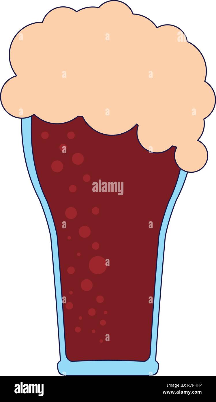 Beer glass cup Stock Vector Image & Art - Alamy