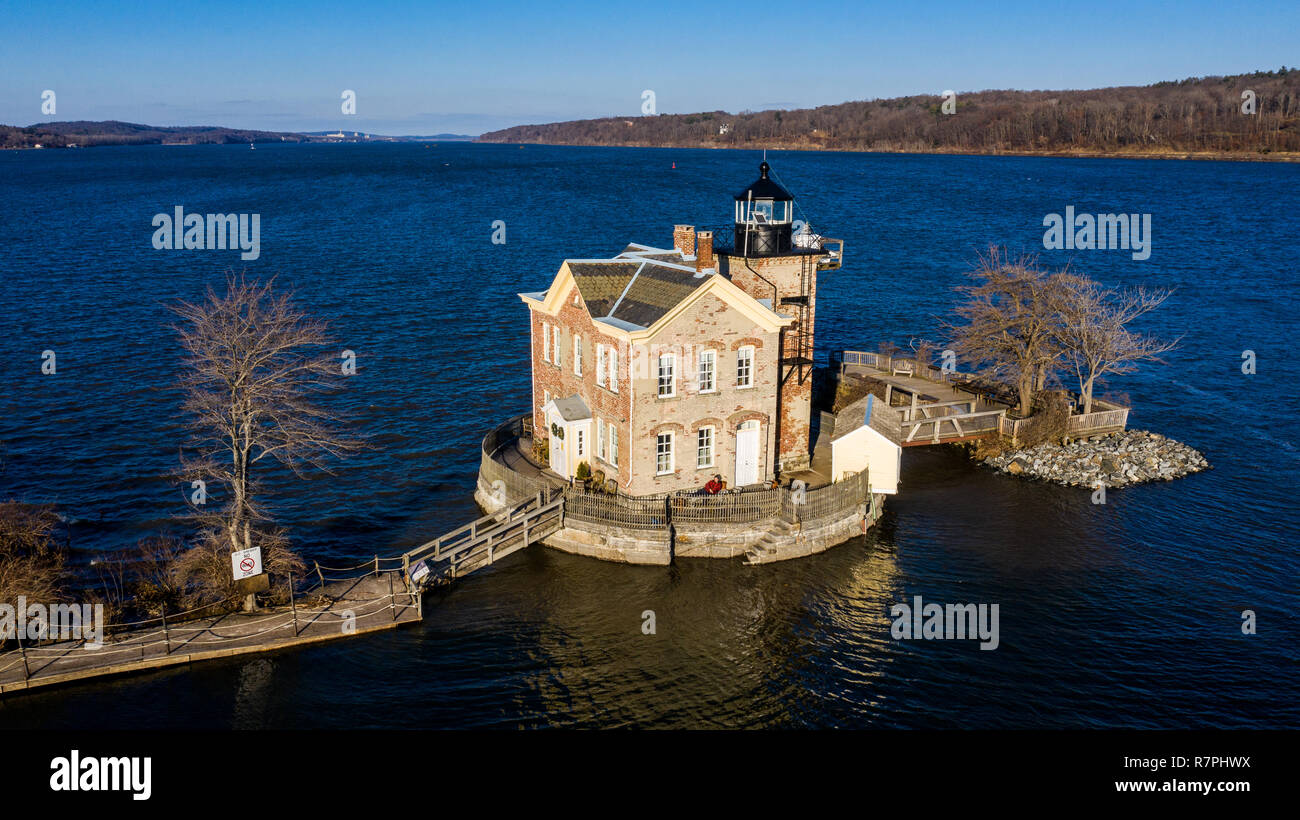 Saugerties Light, known as Saugerties Lighthouse, Saugerties, NY, USA Stock  Photo - Alamy