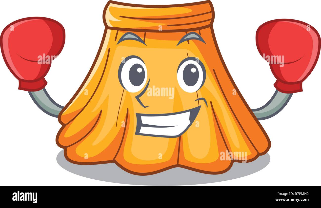 Boxing skirt fashion design woman a cartoon Stock Vector Image & Art ...