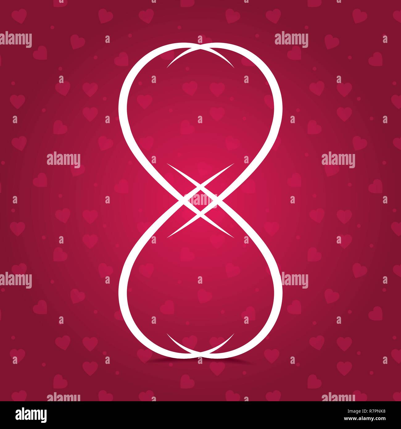 Vector templates design for women's day on 8th March Stock Vector