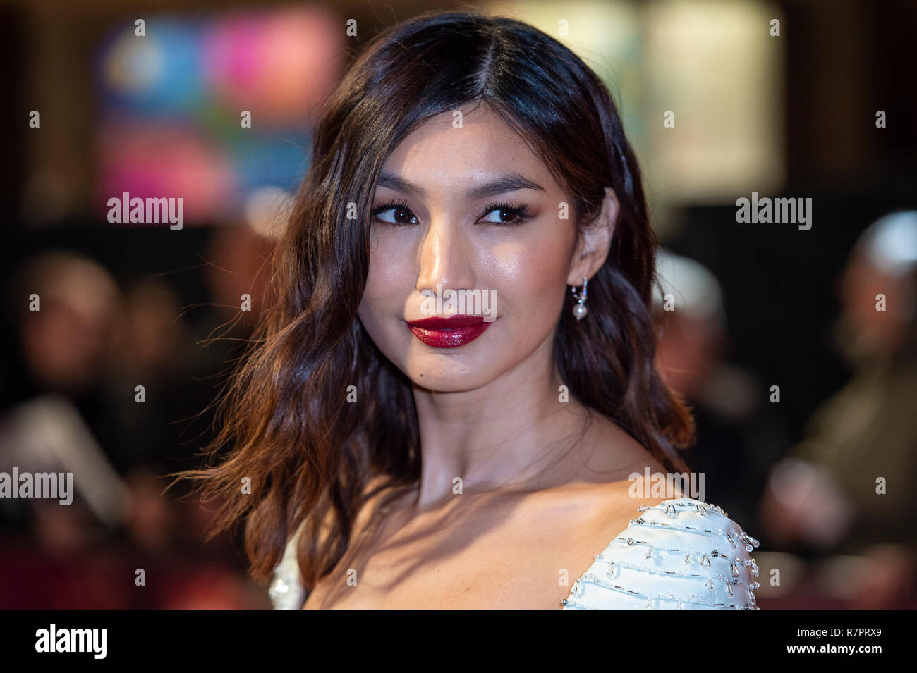 London, UK. 10th Dec 2018.  Gemma Chan attends the European Premiere of 'Mary Queen Of Scots' at Cineworld Leicester Square on December 10, 2018 in London, England. Credit: Gary Mitchell, GMP Media/Alamy Live News Stock Photo