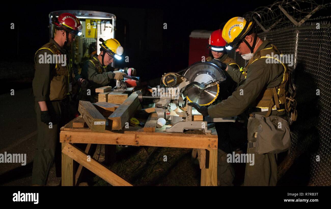 Marines with Engineer Platoon, Chemical Biological Incident Response ...