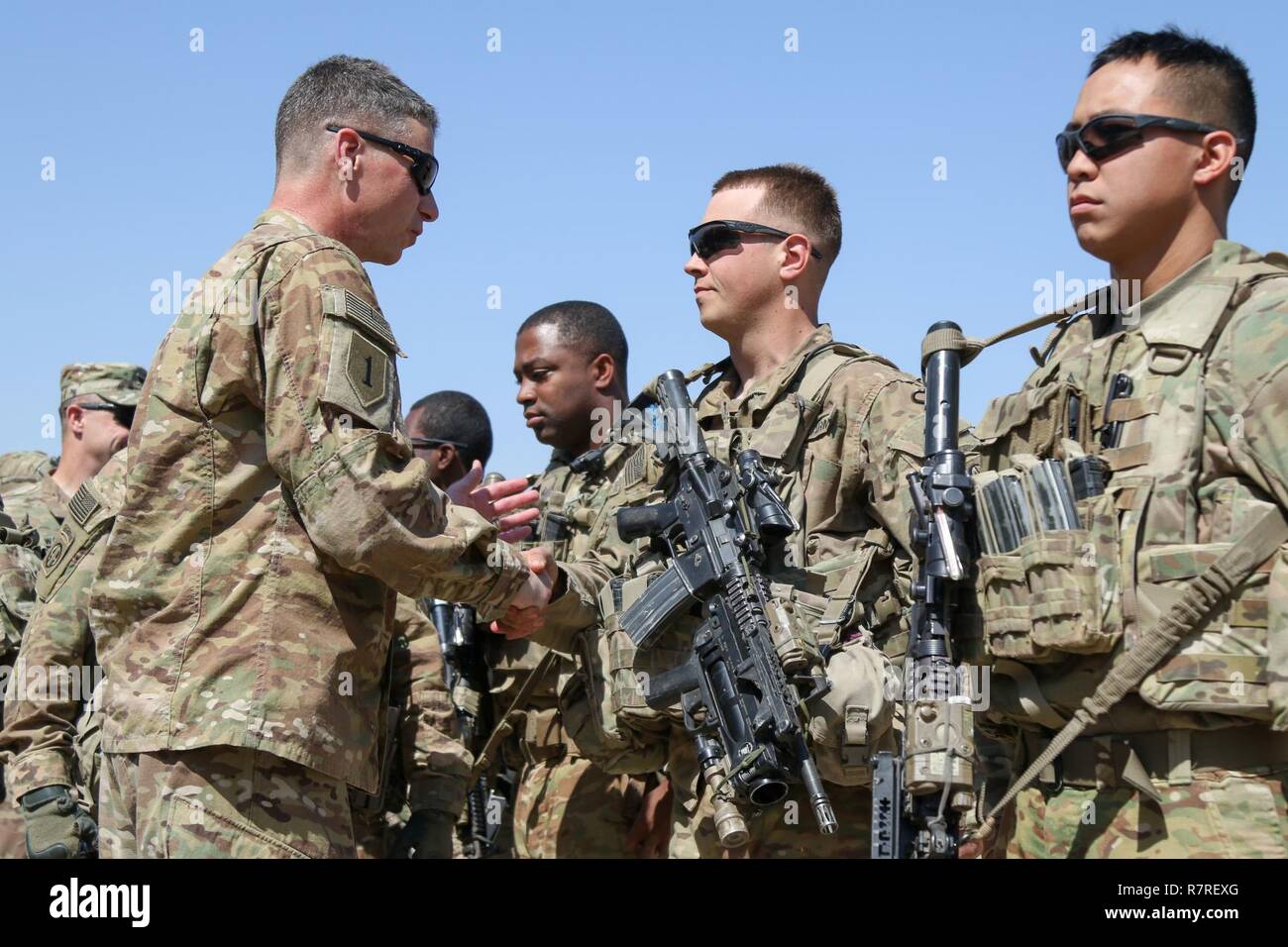 U.S. Army Maj. Gen. Joseph M. Martin, commanding general, Combined