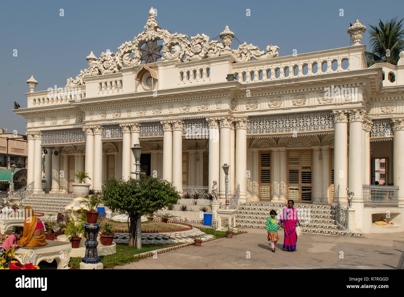 Shitalnath Bhagwan Jain Temple, Kolkata, West Bengal, India Stock Photo