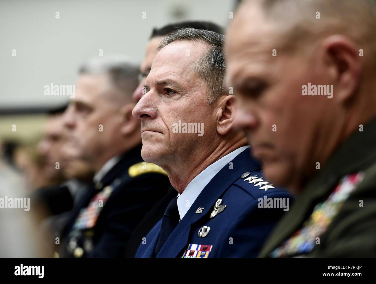 Air Force Chief of Staff Gen. David Goldfein testifies before the House ...