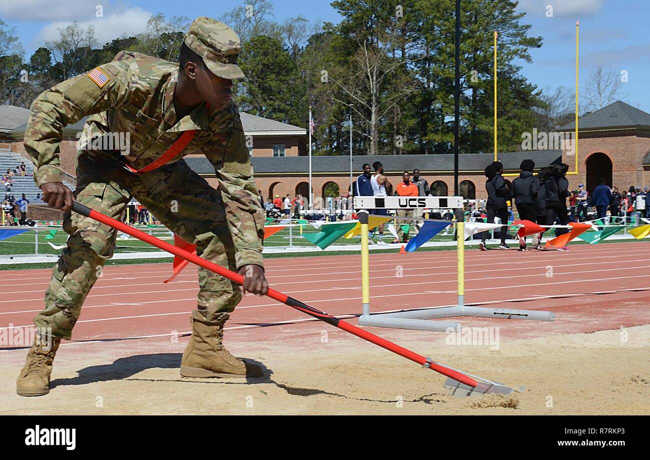 U.S. Army Pvt. Maurice King, Echo Company, 266th Quartermaster