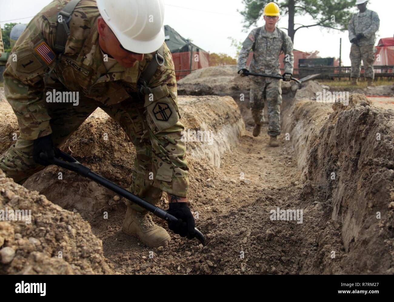 Sgt. Daniel Garcia, with the 672nd Engineer Company from Missoula