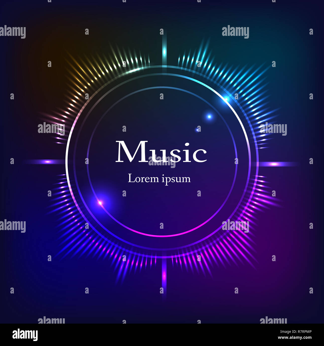 Music background dark blue, gradient stripes of soft light of different  colors Stock Photo - Alamy