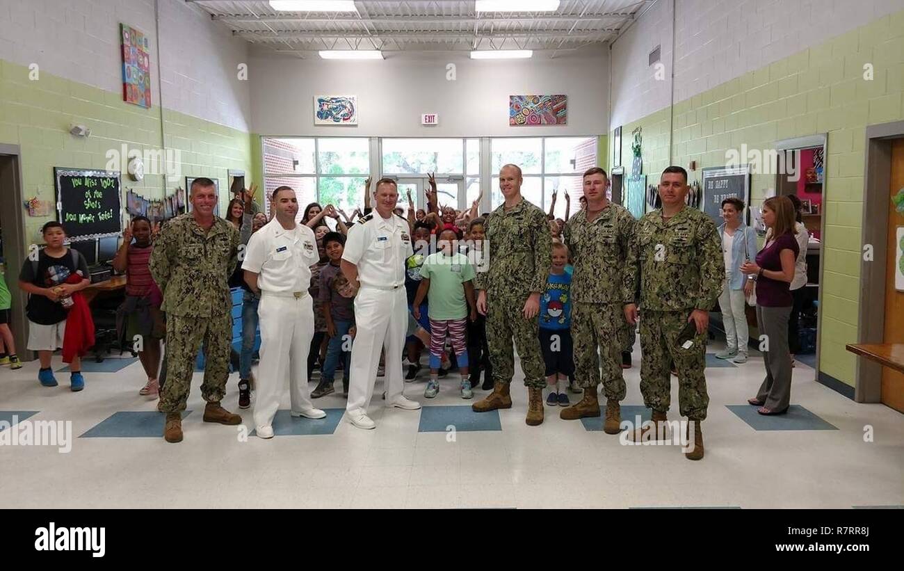 Chief Aerographer's Mate JD Seaney and Lt. Justin Shaw of the Naval