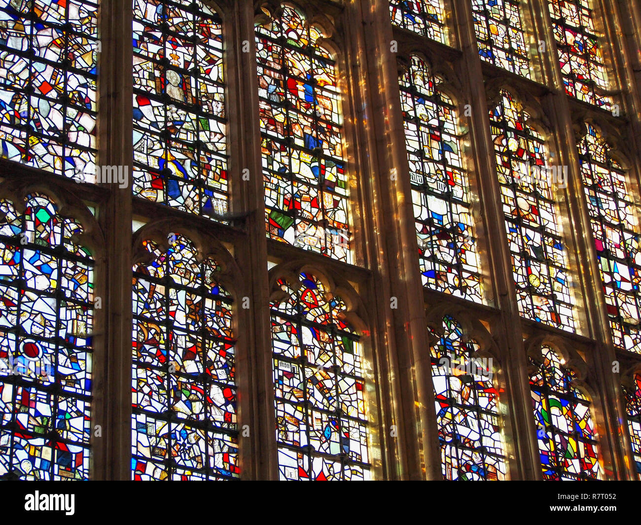 Stained glass windows winchester cathedral hires stock photography and images Alamy