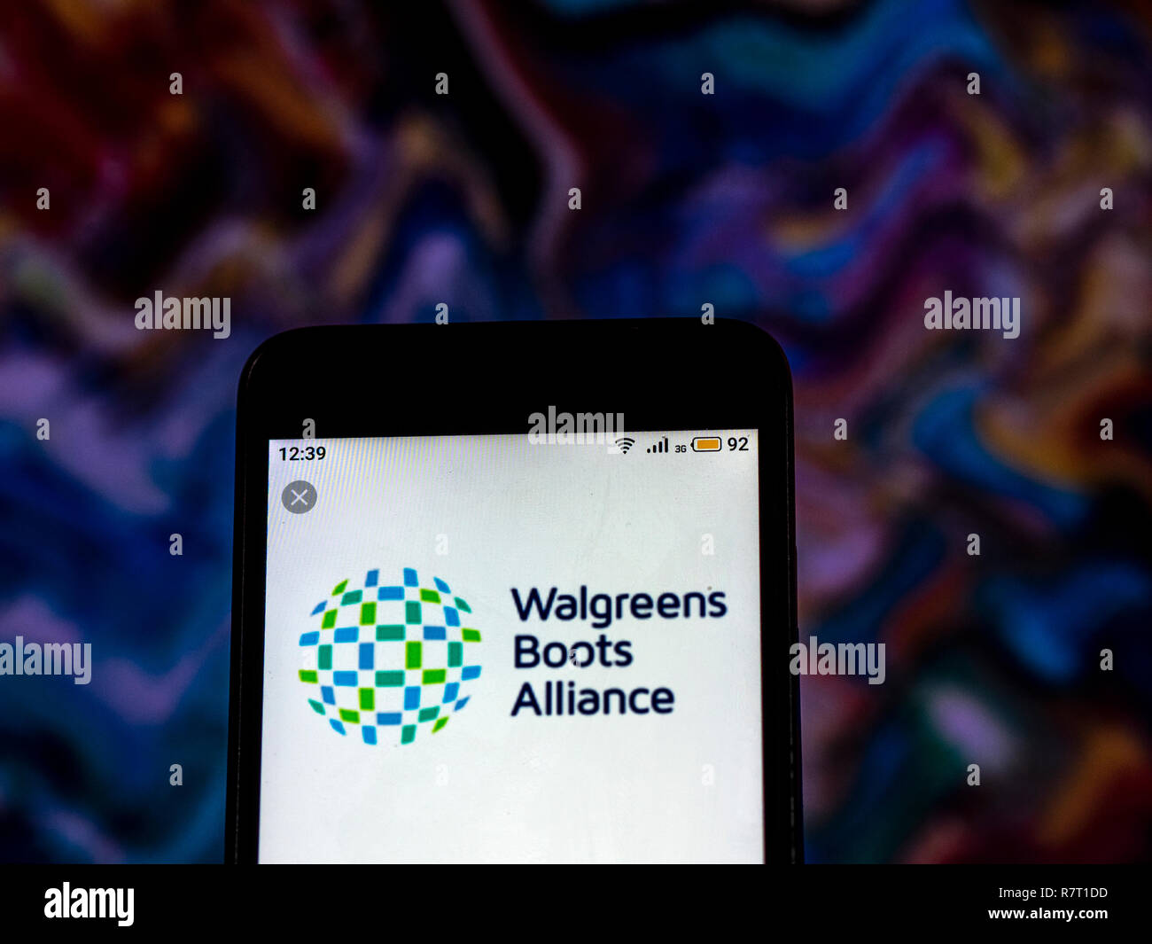 Walgreens Boots Alliance Retail pharmacy company logo seen