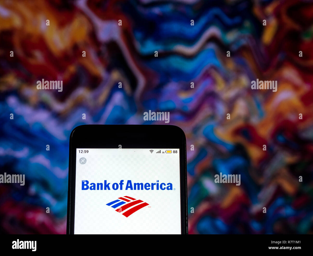 Bank america logo seen on hi-res stock photography and images - Alamy