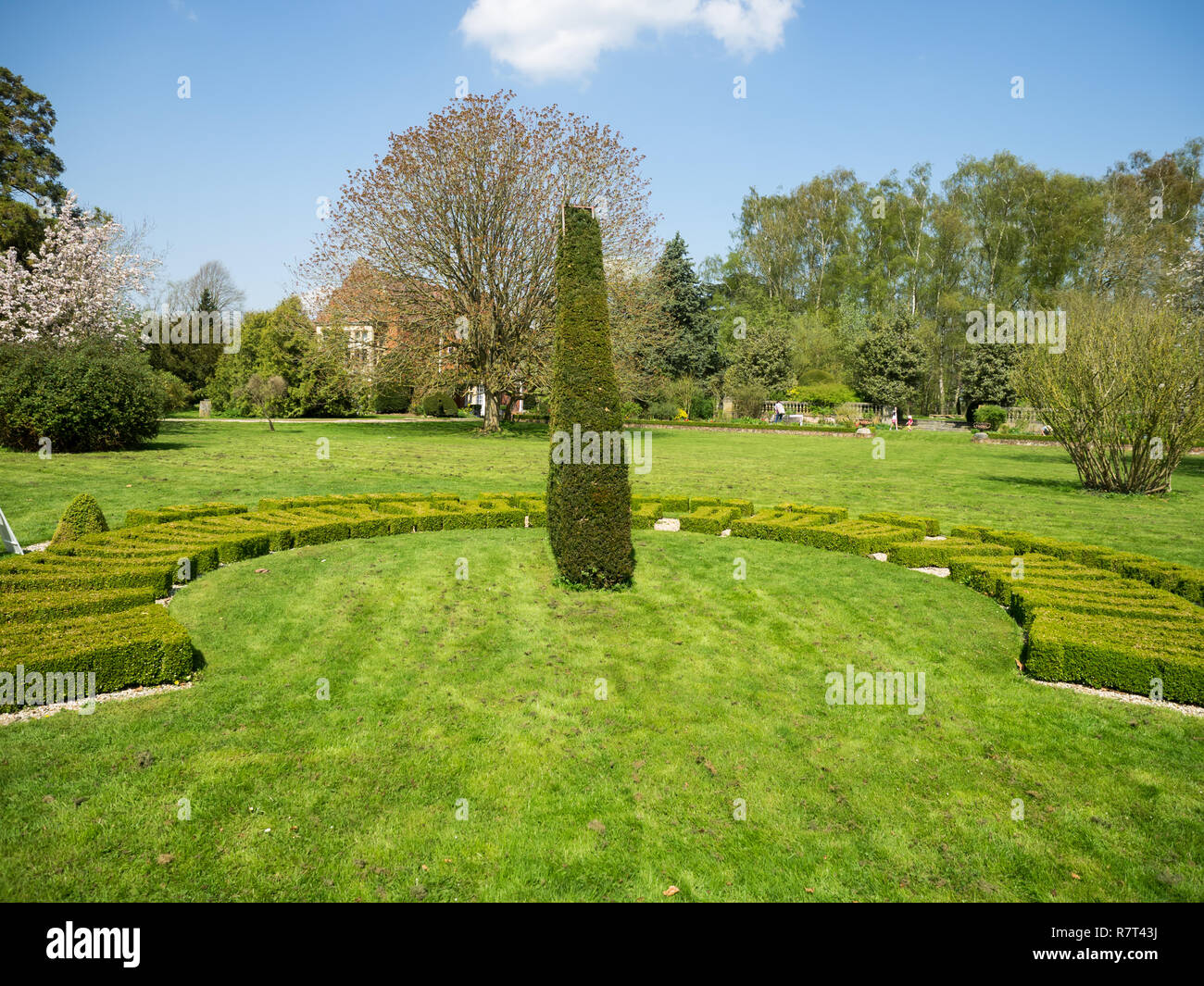 The Gardens Of Easton Lodge, Easton Lodge, Little Easton, Dunmow CM6 2BD Stock Photo