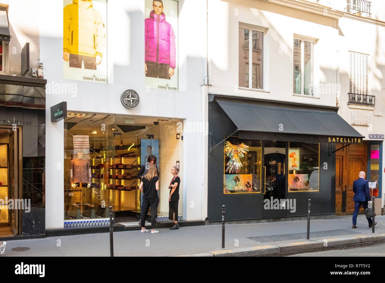 France, Paris, Rue du Faubourg Saint Honore Stock Photo - Alamy