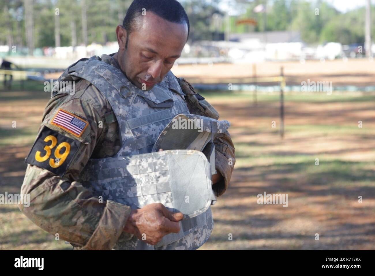 U.S. Army Ranger Sgt. 1st Class Alex Rivera, assigned to the 75th ...