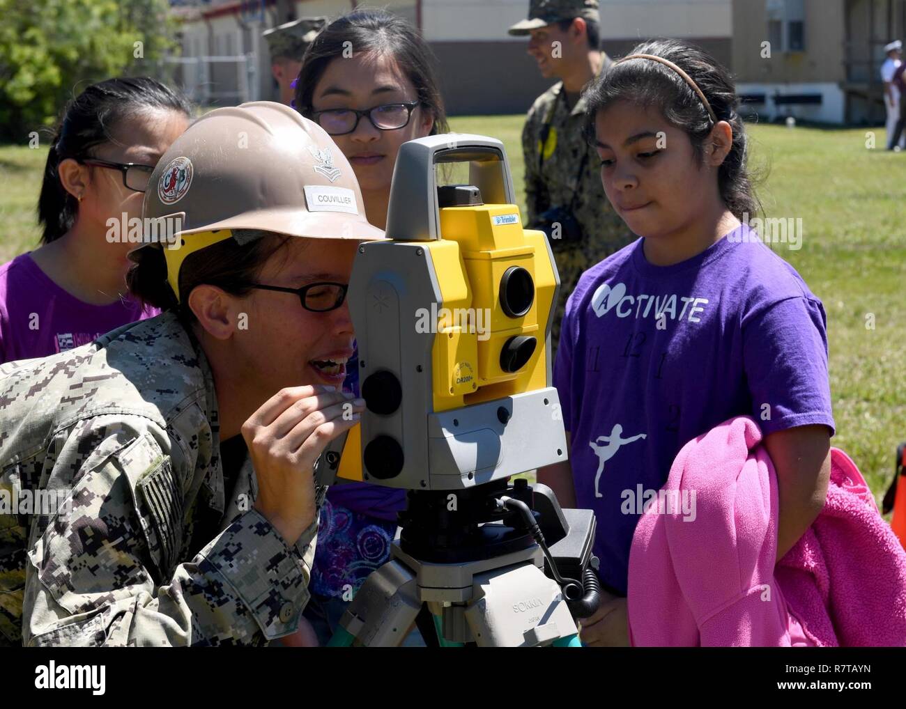GULFPORT, Miss. (April 5, 2017) Musician 2nd Class Colleen Shifflett plays the trumpet during a