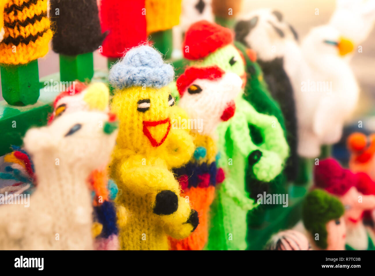 Funny finger puppets Stock Photo Alamy