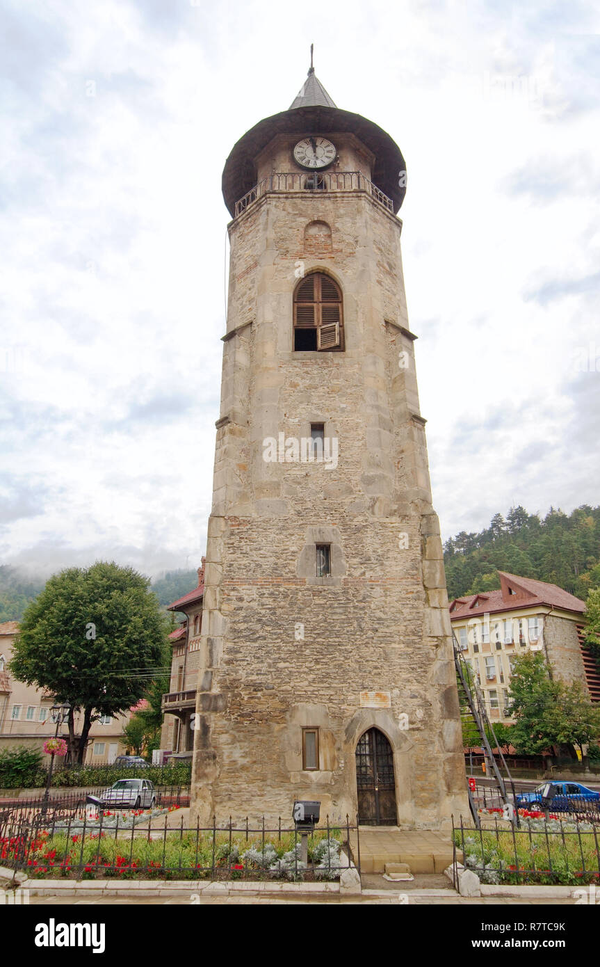 Stephen's Tower, Piatra Neamț, Neamţ County, Moldavia, Romania Stock Photo