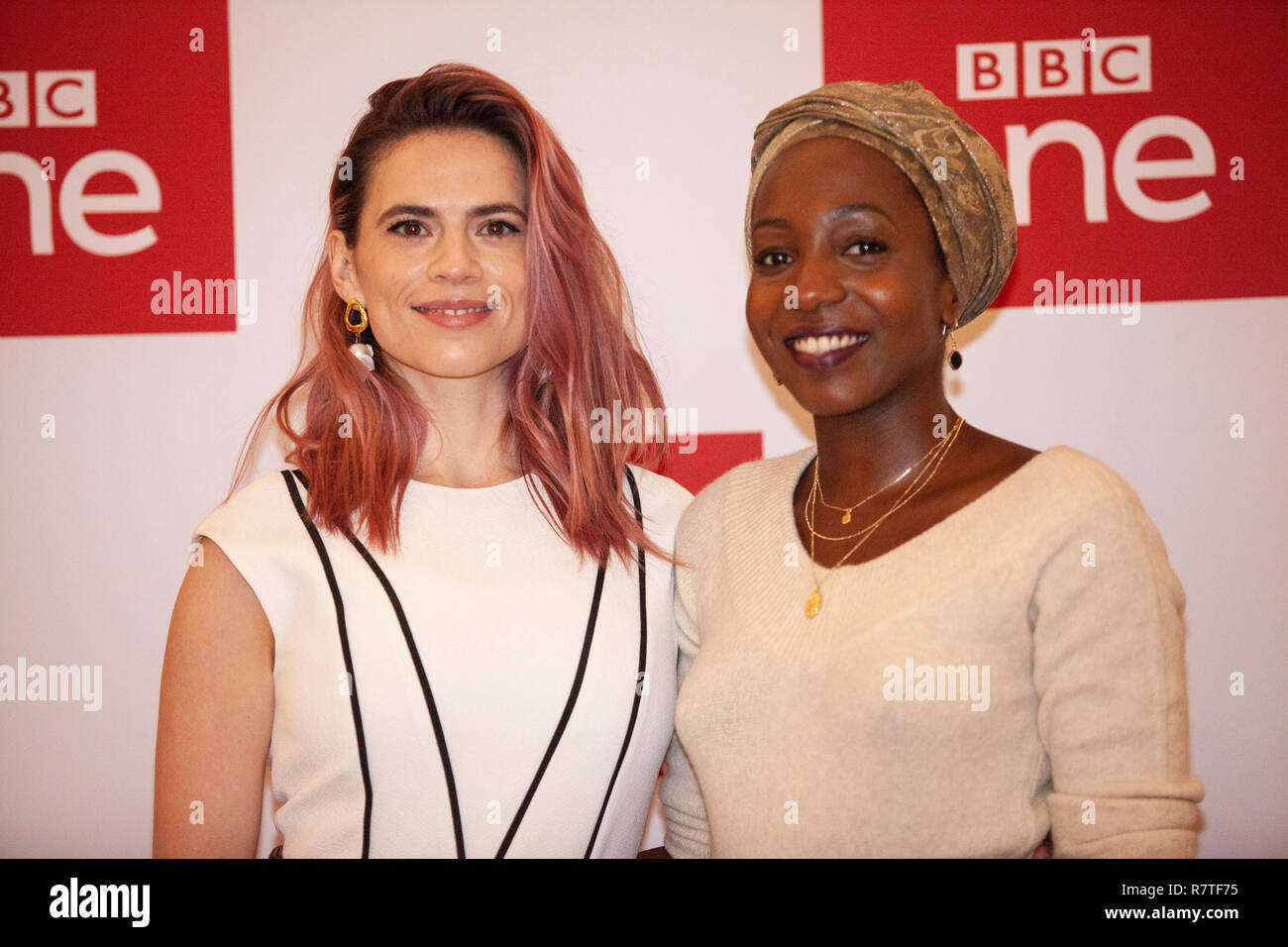 Hayley Atwell, Lenny Henry and Tamara Lawrance, the lead actors from
