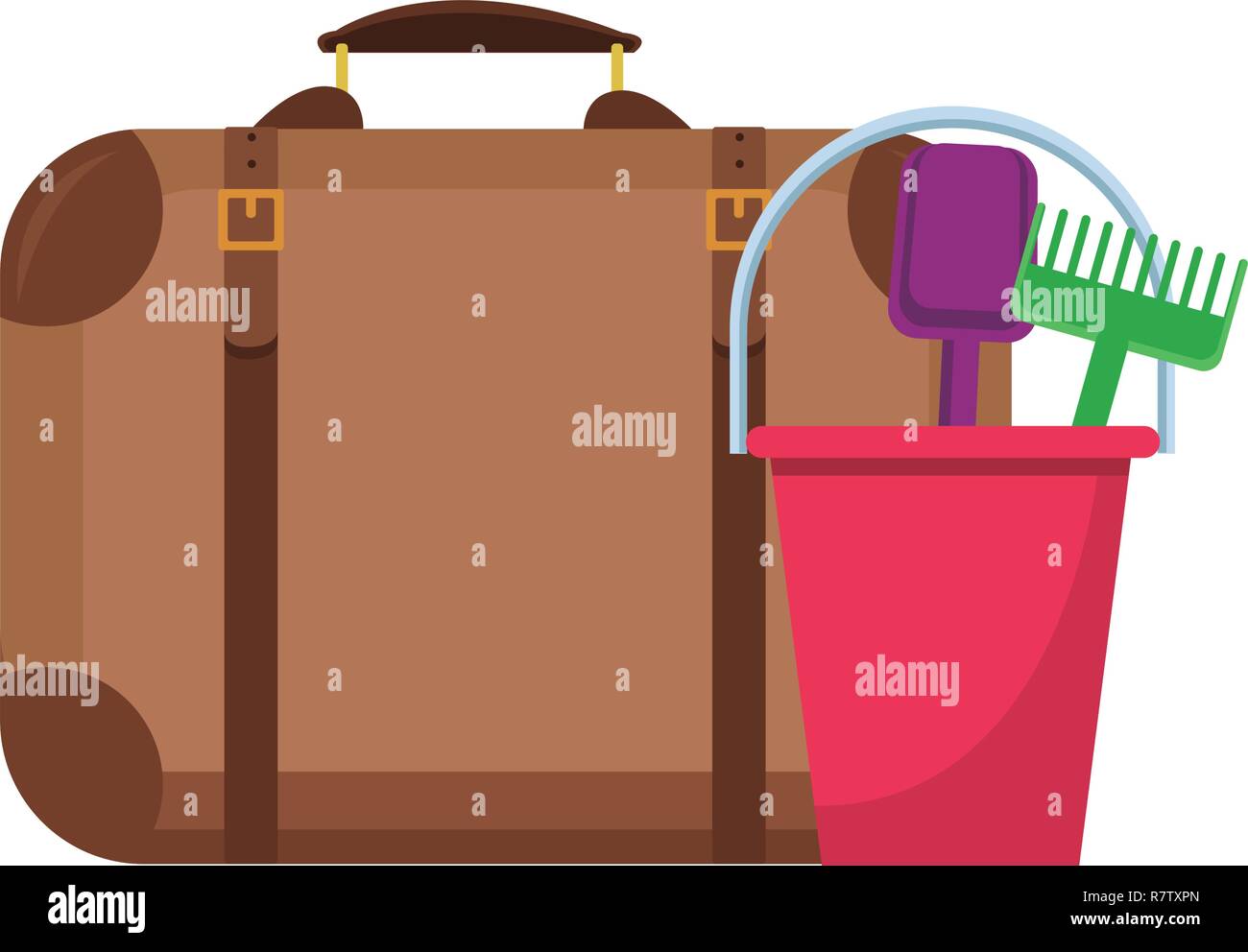 Beach toys Stock Vector Images Alamy