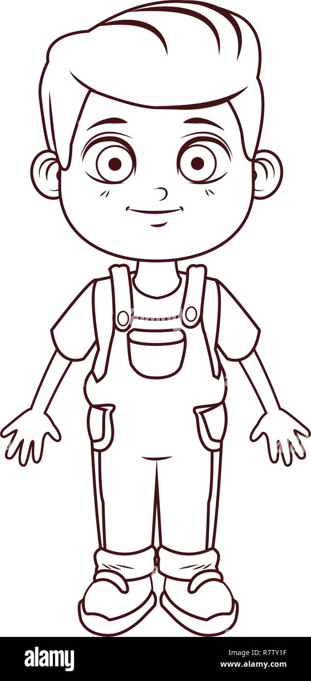 cute boy cartoon Stock Vector Image & Art - Alamy
